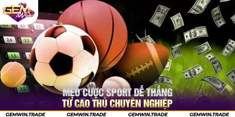 Mẹo cược Sport dễ thắng từ cao thủ chuyên nghiệp 