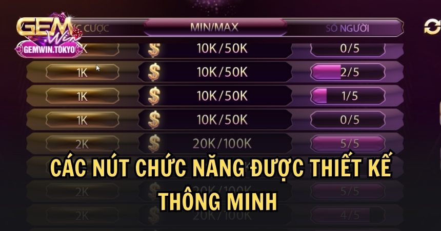 Nhiều nút chức năng được cập nhật 