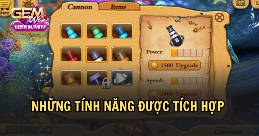 Những tính năng có trong bắn cá cổ điển