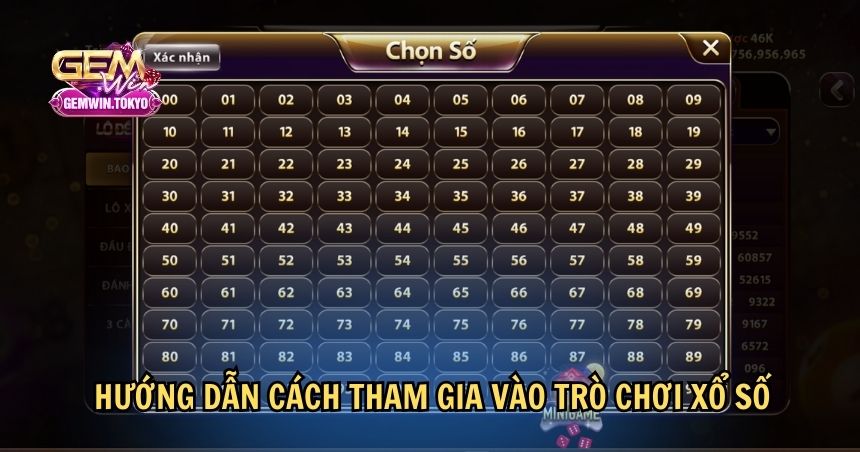 Hướng dẫn cách tham gia vào trò chơi xổ số